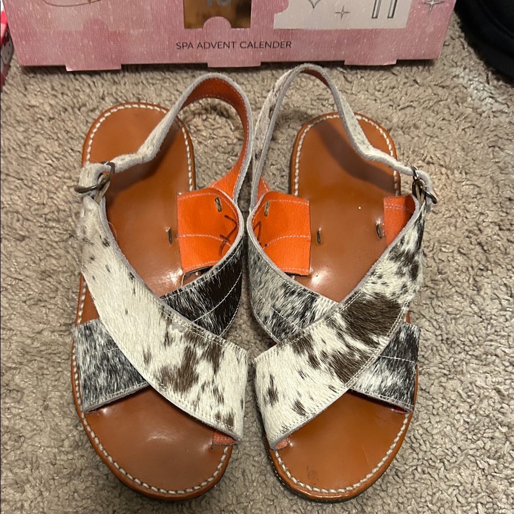 Authentic MexicanHuaraches , Size 7 , made in MX